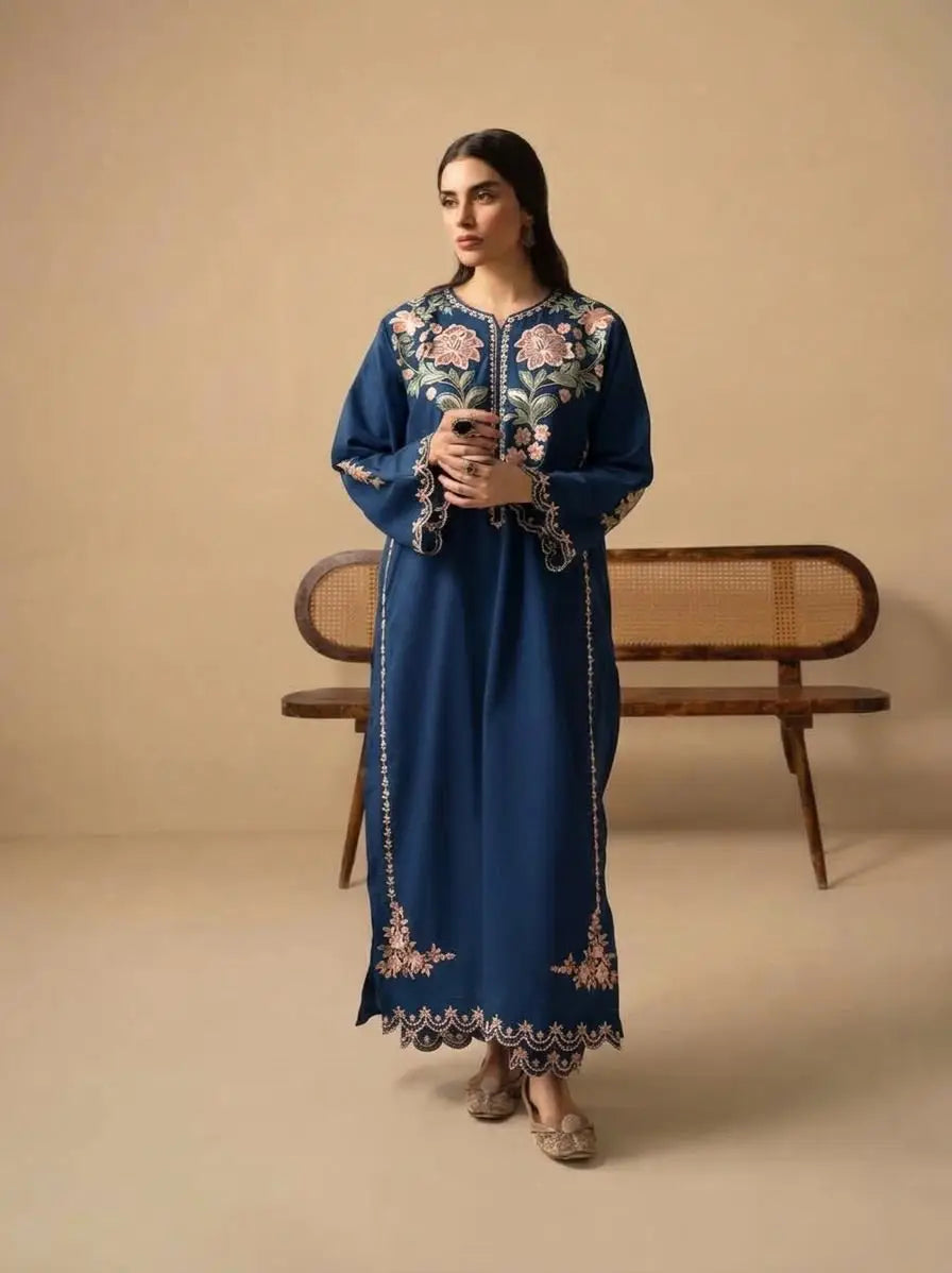 2-Piece Dhanak Suit — Royal Navy