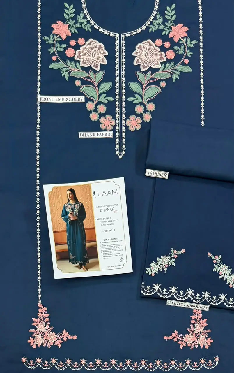 2-Piece Dhanak Suit — Royal Navy