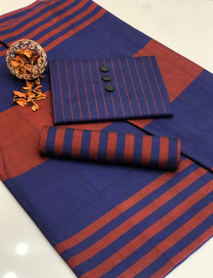 3-Piece Dhanak & Pashmina Shawl Suit — Wine Maroon