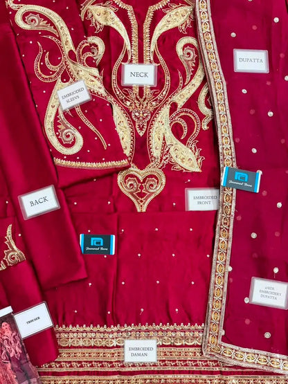 3-Piece Pure Shamoz Silk Suit